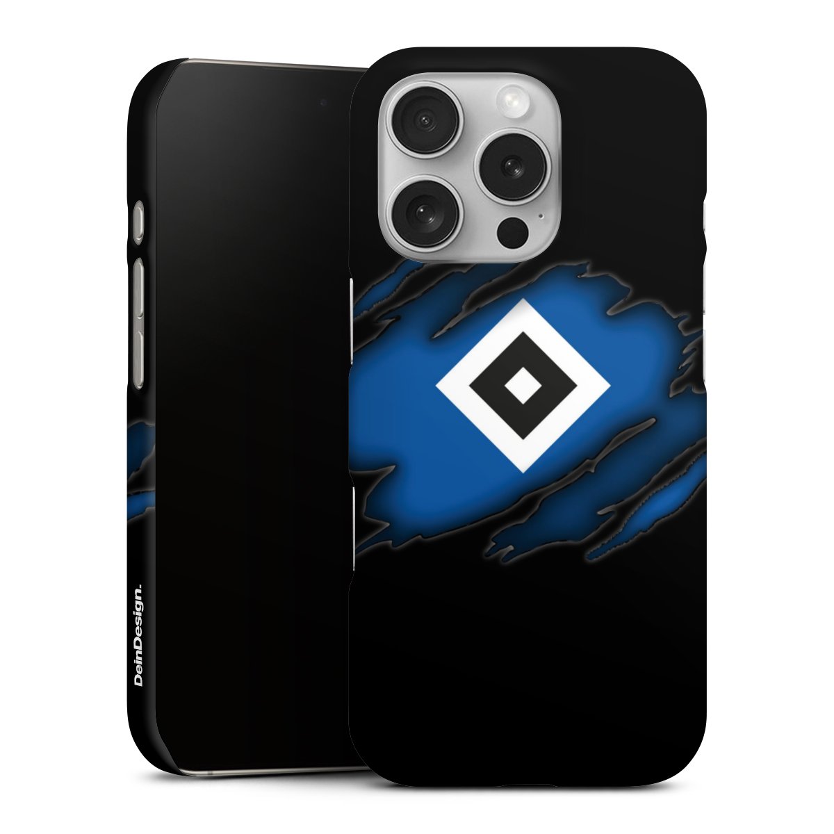 iPhone 16 Pro Handy Premium Case Smartphone Handyhülle Schutzhülle matt Hsv Official Licensed Product Hamburger Sv Premium Case