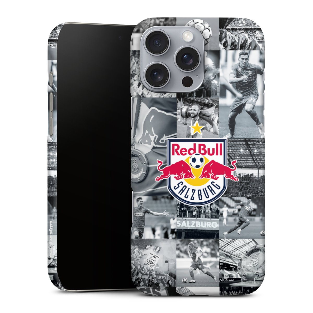 iPhone 16 Pro Max Handy Premium Case Smartphone Handyhülle Schutzhülle matt Salzburg Fc Red Bull Salzburg Red Bull Premium Case