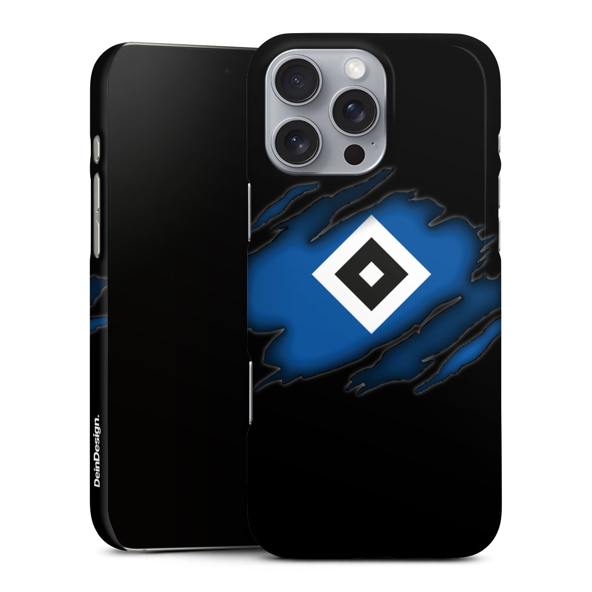 iPhone 16 Pro Max Handy Premium Case Smartphone Handyhülle Schutzhülle matt Official Licensed Product Hsv Hamburger Sv Premium Case