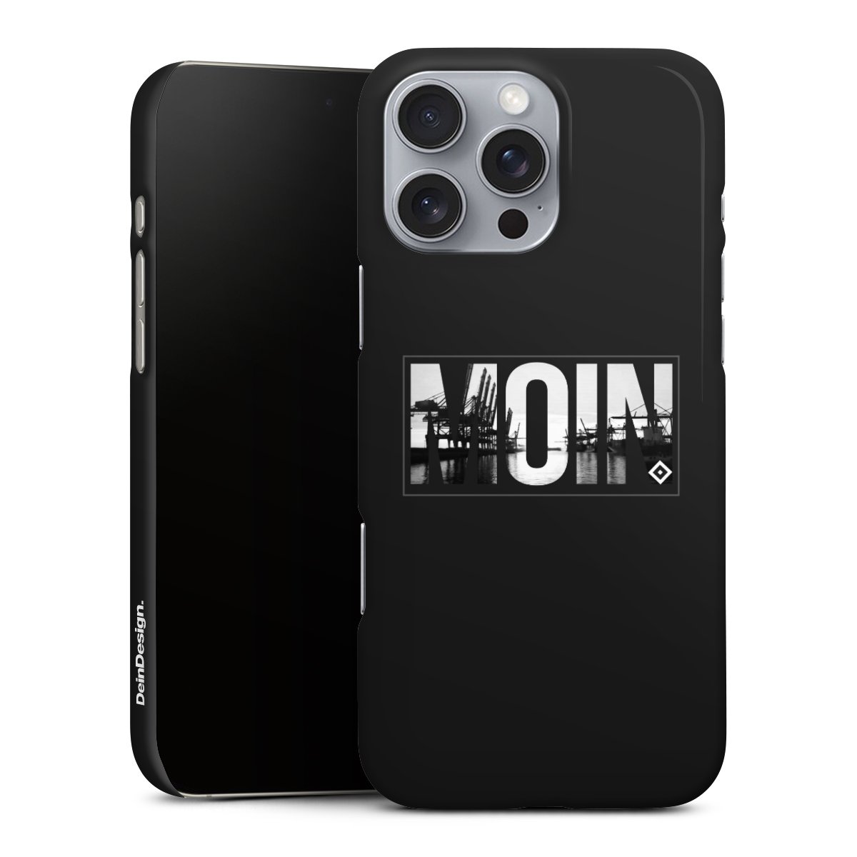 iPhone 16 Pro Max Handy Premium Case Smartphone Handyhülle Schutzhülle matt Hamburger Sv Hsv Official Licensed Product Premium Case