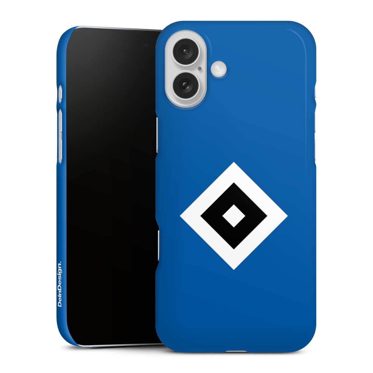 iPhone 16 Plus Handy Premium Case Smartphone Handyhülle Schutzhülle glänzend Hamburger Sv Logo Hsv Premium Case
