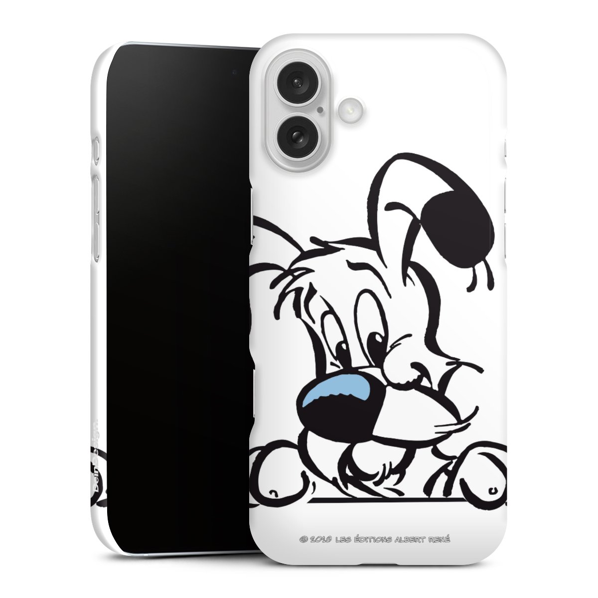 iPhone 16 Plus Handy Premium Case Smartphone Handyhülle Schutzhülle glänzend Official Licensed Product Comic Idefix Premium Case