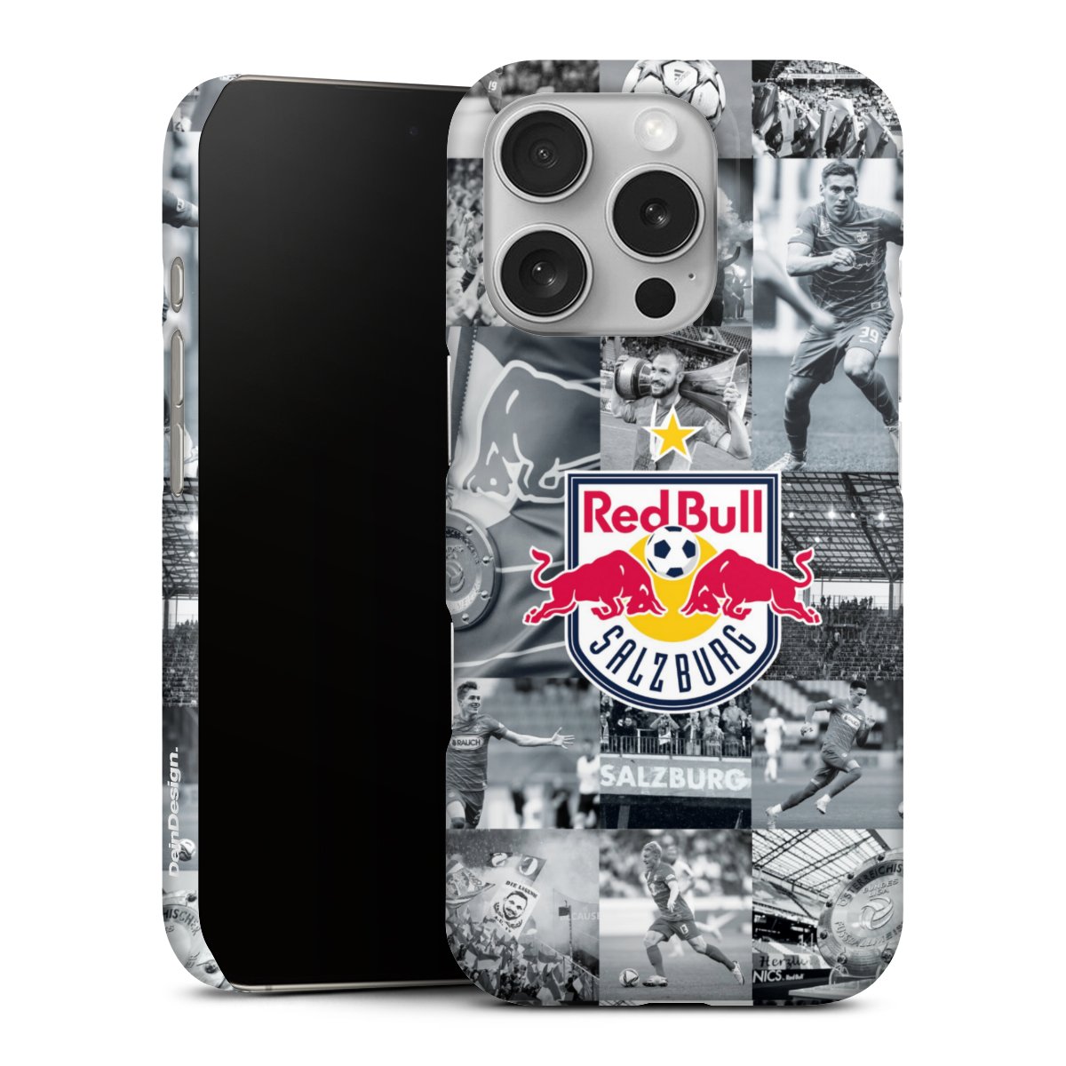 iPhone 16 Pro Handy Premium Case Smartphone Handyhülle Schutzhülle glänzend Salzburg Fc Red Bull Salzburg Red Bull Premium Case