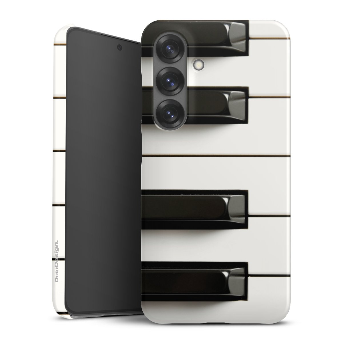 Galaxy S25 Handy Premium Case Smartphone Handyhülle Schutzhülle glänzend Music Piano Klavier Premium Case