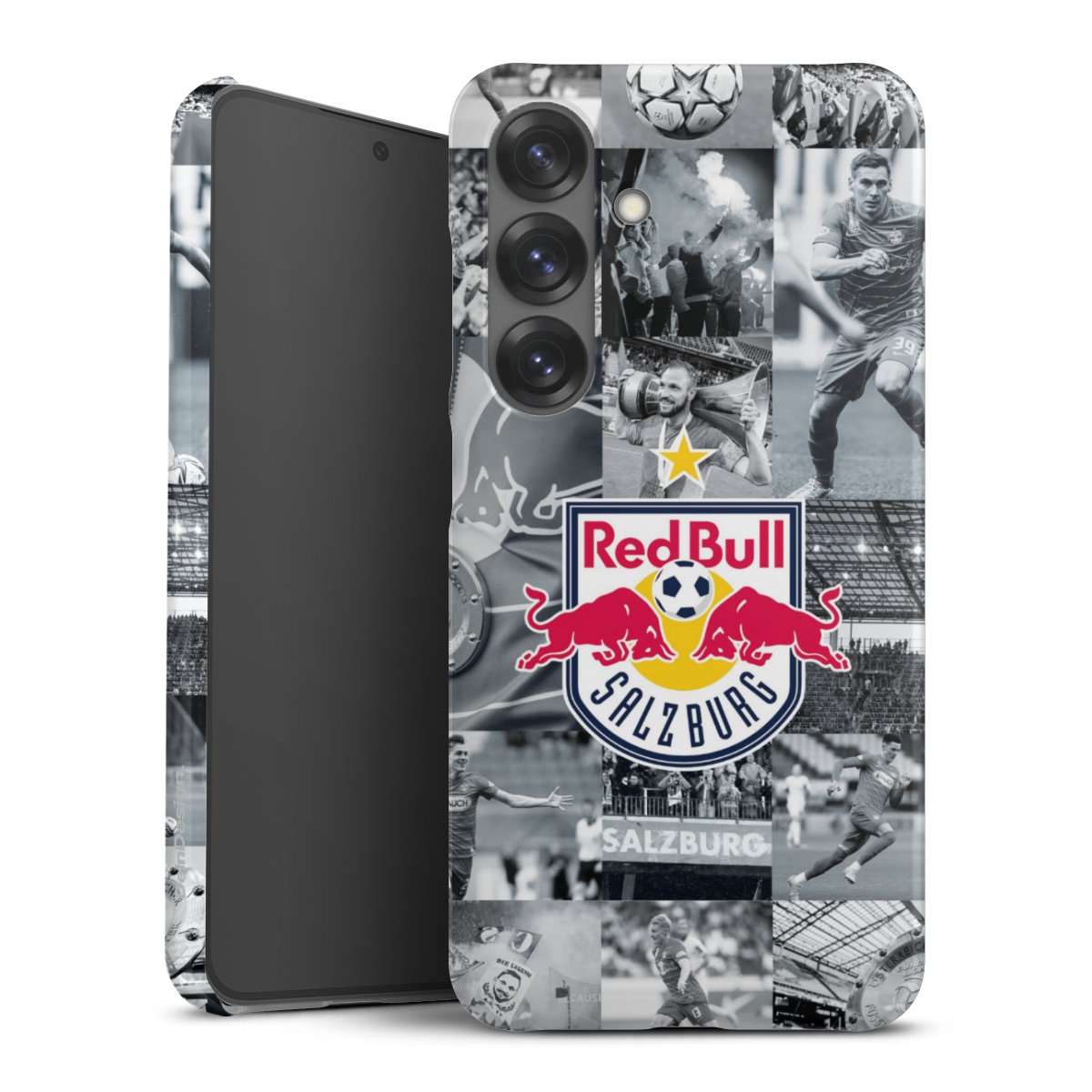 Galaxy S25 Handy Premium Case Smartphone Handyhülle Schutzhülle glänzend Salzburg Fc Red Bull Salzburg Red Bull Premium Case