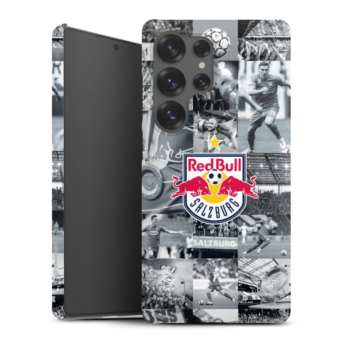 Galaxy S25 Ultra Handy Premium Case Smartphone Handyhülle Schutzhülle glänzend Fc Red Bull Salzburg Salzburg Red Bull Premium Case