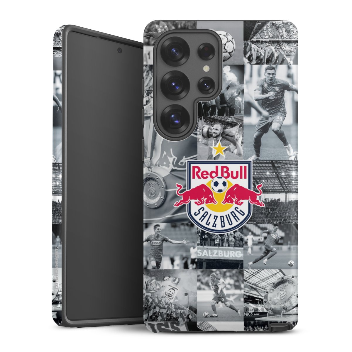 Galaxy S25 Ultra Handy Panzer Handyhülle robuste Outdoor Hülle Schutzhülle glänzend Salzburg Fc Red Bull Salzburg Red Bull Tough Case