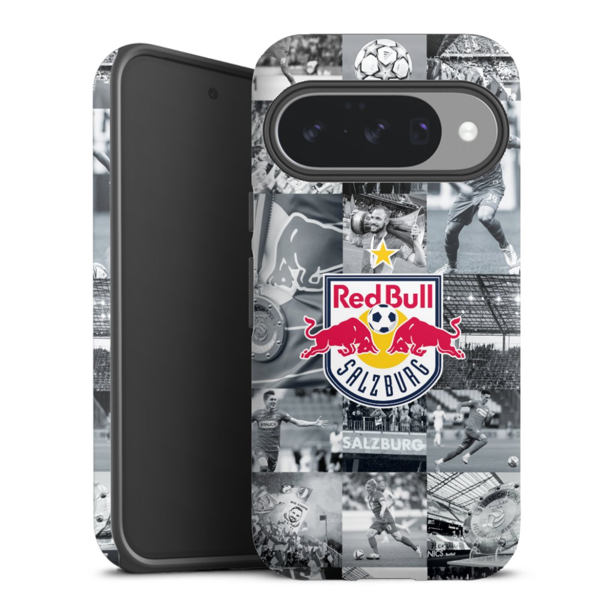 Google Pixel 10 Handy Panzer Handyhülle robuste Outdoor Hülle Schutzhülle matt Salzburg Fc Red Bull Salzburg Red Bull Tough Case