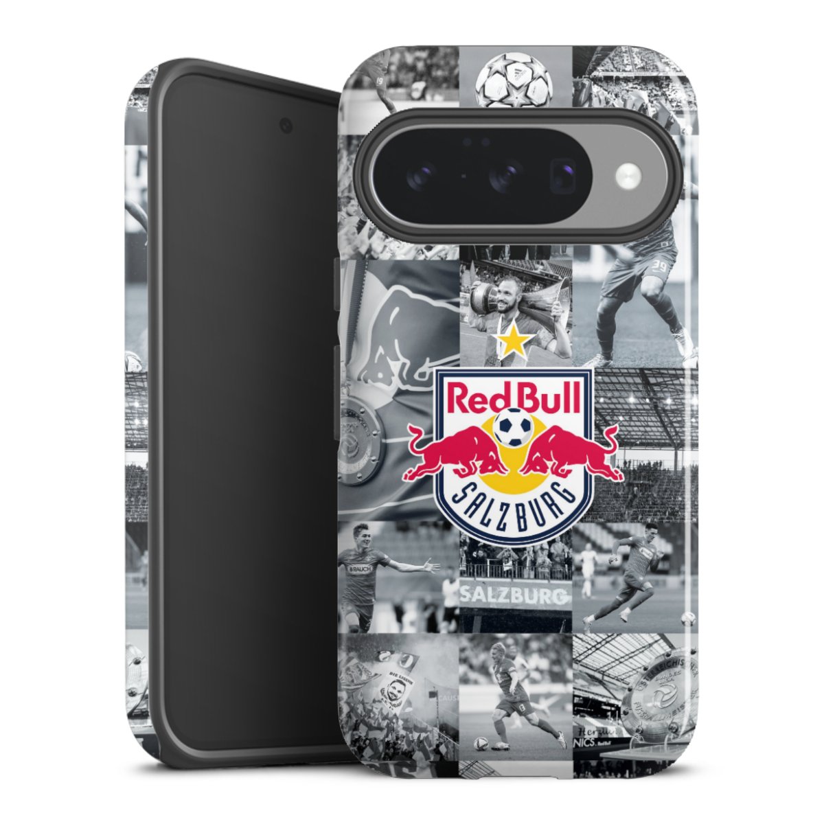 Google Pixel 10 Handy Panzer Handyhülle robuste Outdoor Hülle Schutzhülle glänzend Salzburg Fc Red Bull Salzburg Red Bull Tough Case