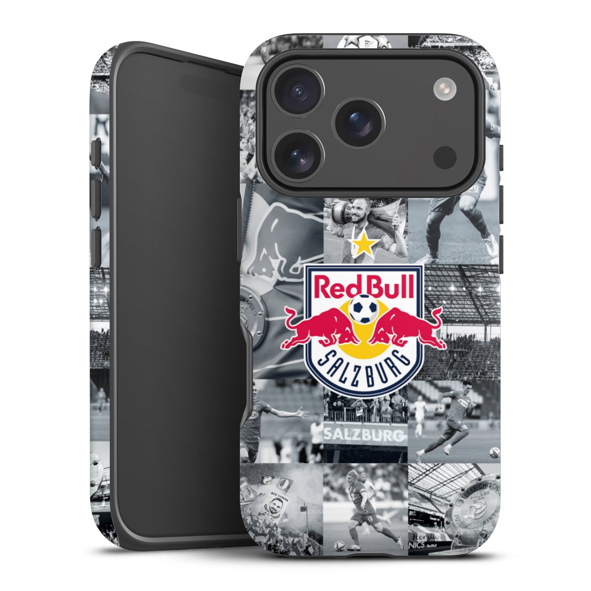 iPhone 17 Pro Handy Panzer Handyhülle robuste Outdoor Hülle Schutzhülle matt Salzburg Fc Red Bull Salzburg Red Bull Tough Case