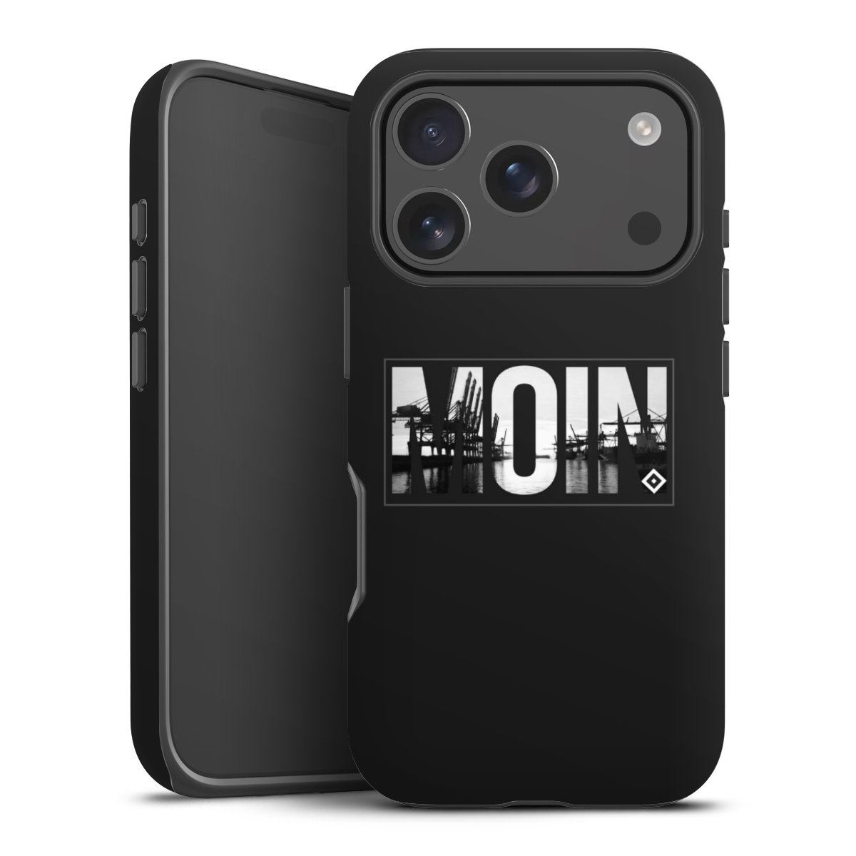 iPhone 17 Pro Handy Panzer Handyhülle robuste Outdoor Hülle Schutzhülle matt Hamburger Sv Hsv Official Licensed Product Tough Case