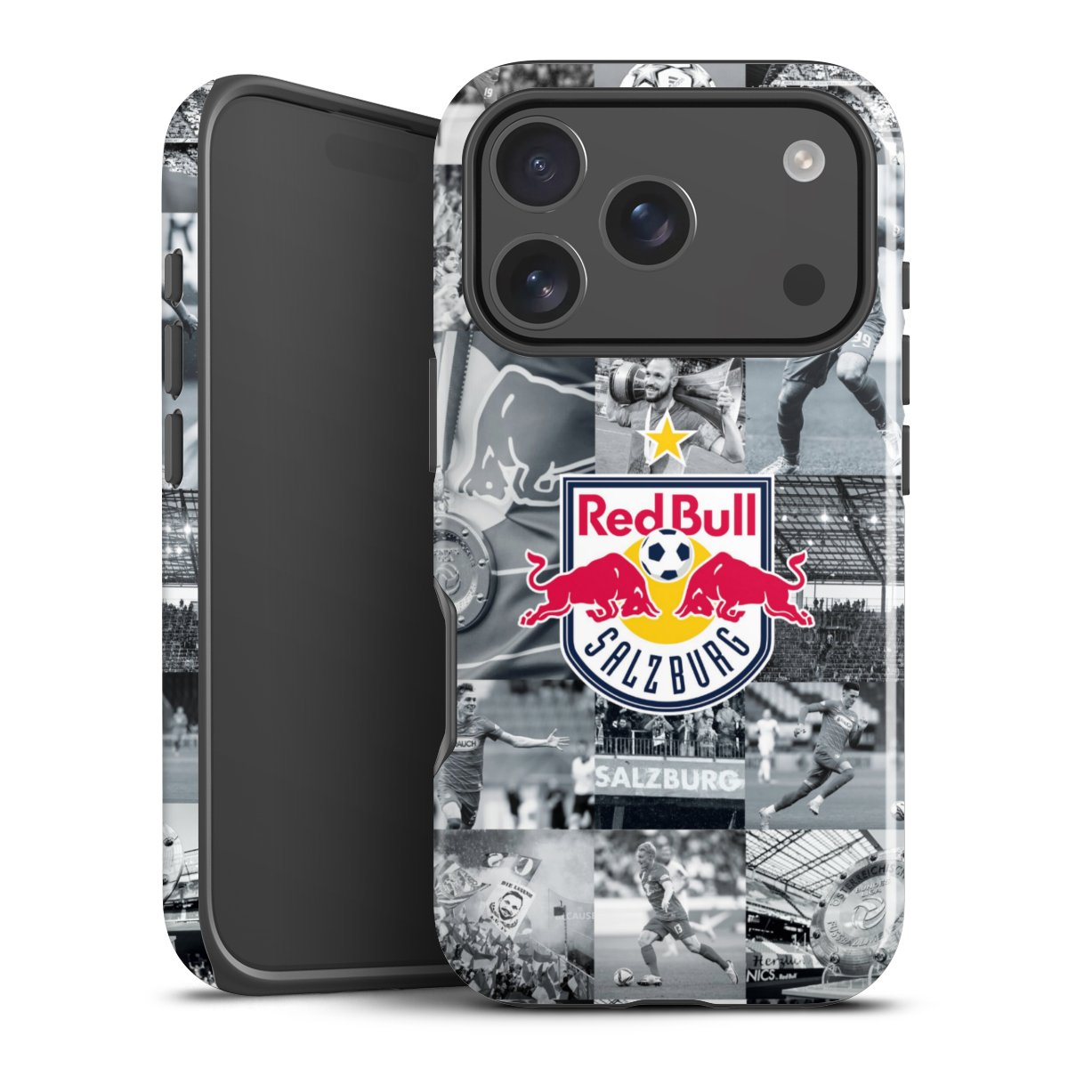 iPhone 17 Pro Handy Panzer Handyhülle robuste Outdoor Hülle Schutzhülle glänzend Salzburg Fc Red Bull Salzburg Red Bull Tough Case