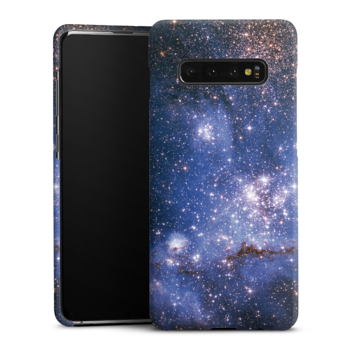Galaxy S10 Plus Handy Premium Case Smartphone Handyhülle Schutzhülle matt Weltall Weltraum Galaxy Premium Case