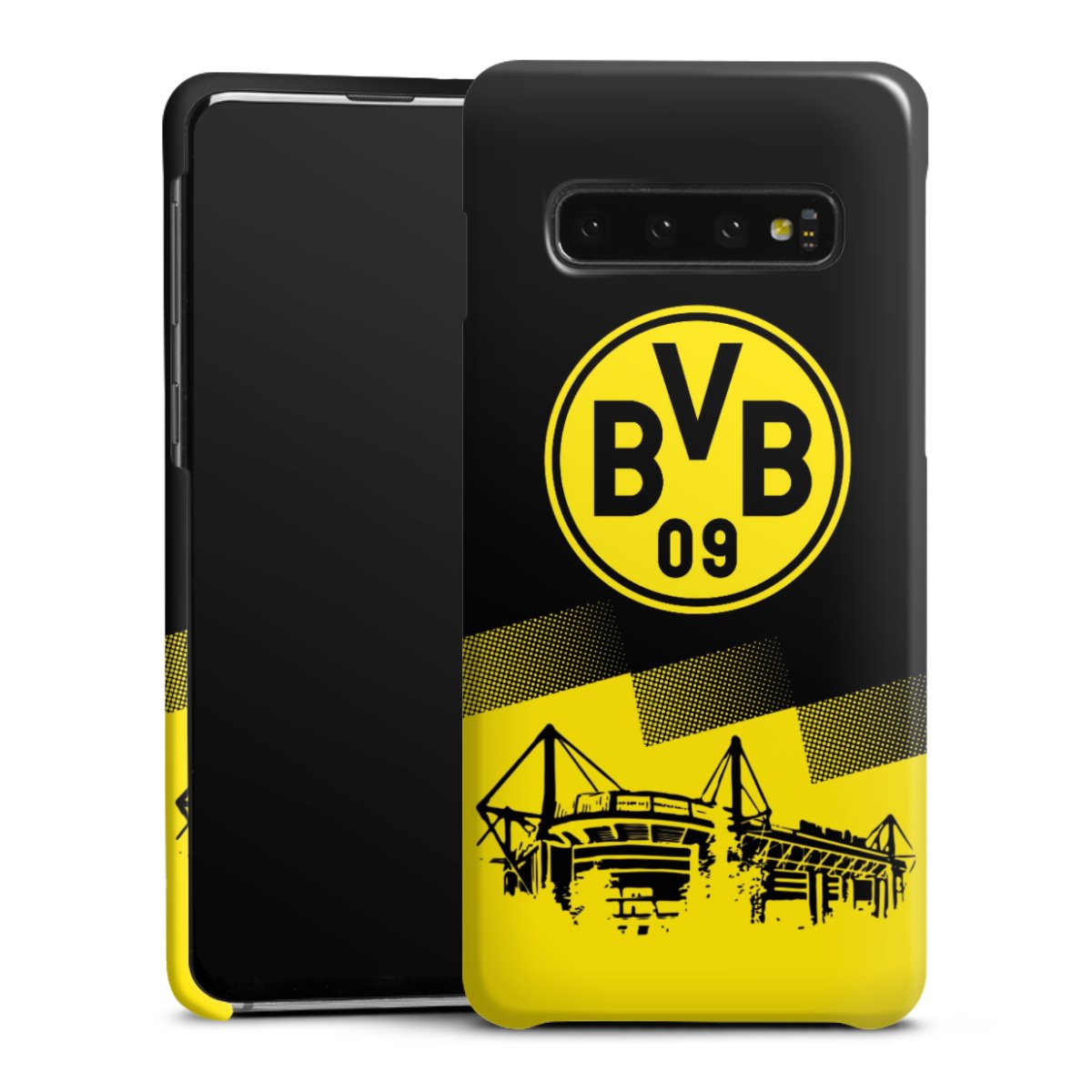 Galaxy S10 Handy Premium Case Smartphone Handyhülle Schutzhülle glänzend Stadium Borussia Dortmund Bvb Premium Case