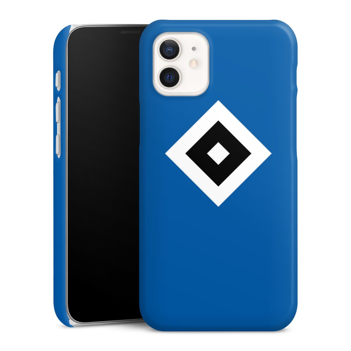 iPhone 12 mini Handy Premium Case Smartphone Handyhülle Schutzhülle glänzend Hsv Logo Hamburger Sv Premium Case