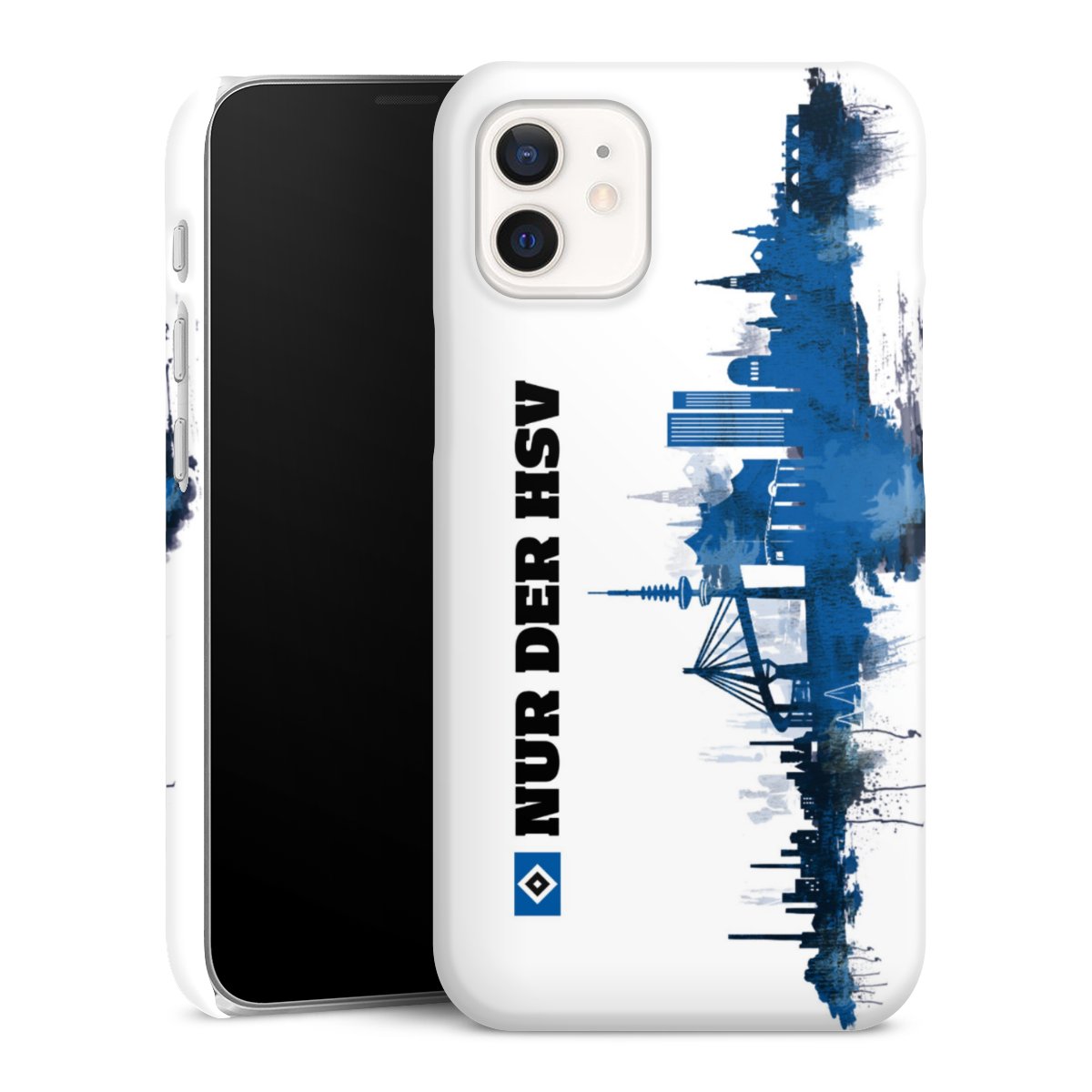 iPhone 12 mini Handy Premium Case Smartphone Handyhülle Schutzhülle glänzend Hsv Bundesliga Official Licensed Product Premium Case