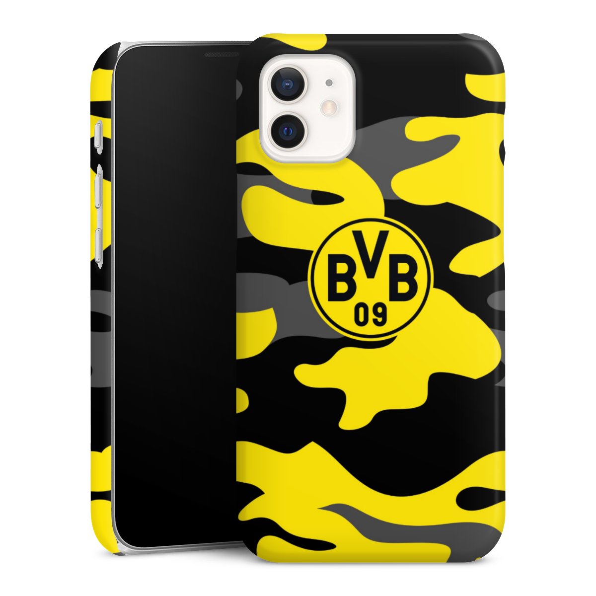 iPhone 12 mini Handy Premium Case Smartphone Handyhülle Schutzhülle glänzend Merchandise Borussia Dortmund Bvb Premium Case