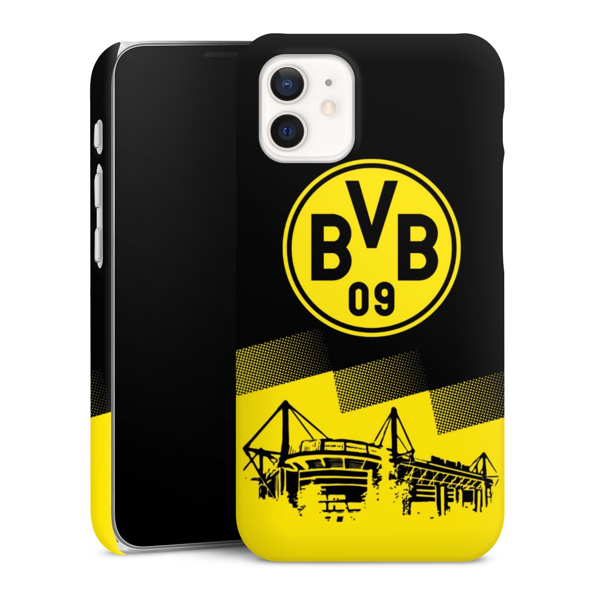 iPhone 12 mini Handy Premium Case Smartphone Handyhülle Schutzhülle matt Bvb Stadium Borussia Dortmund Premium Case