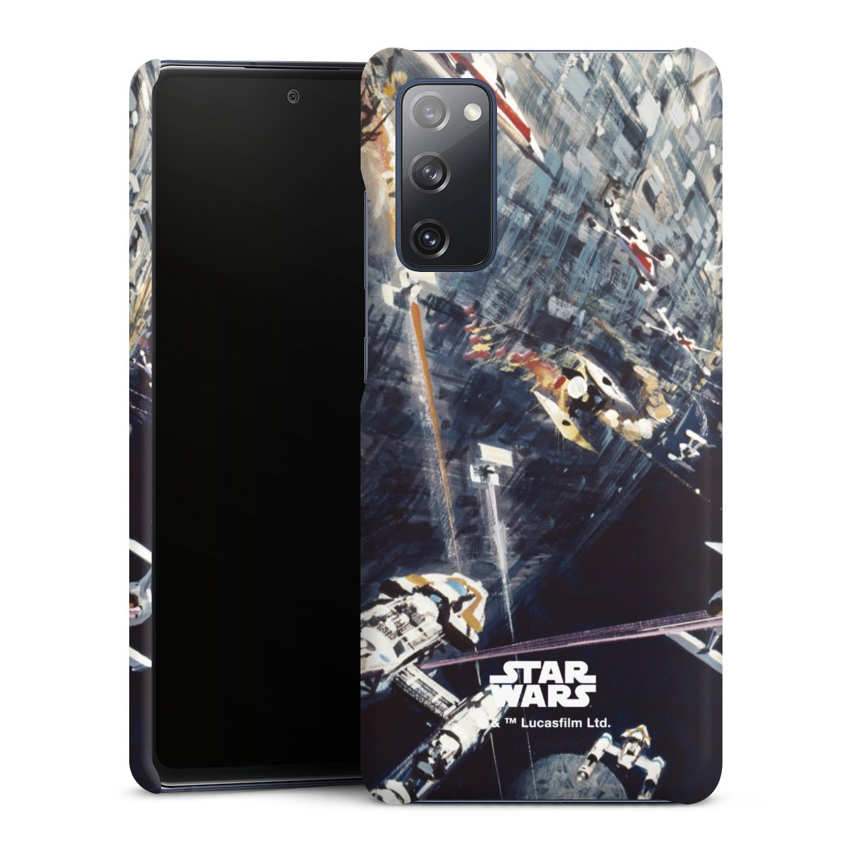 Galaxy S20 FE Handy Premium Case Smartphone Handyhülle Schutzhülle matt Movie Death Star Star Wars Premium Case