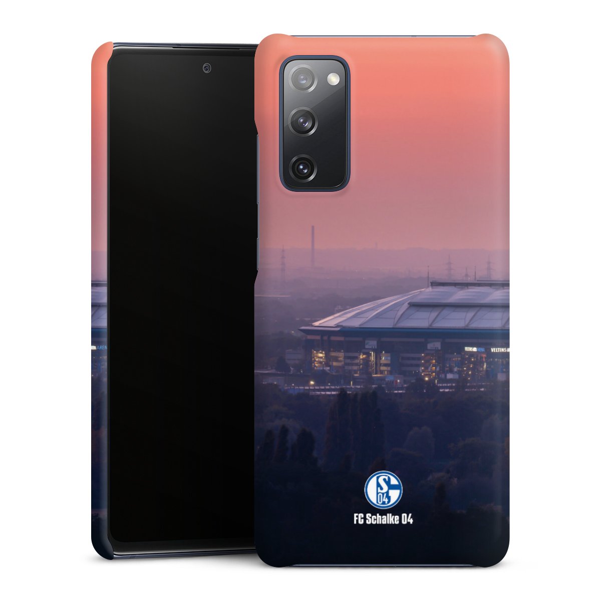 Galaxy S20 FE Handy Premium Case Smartphone Handyhülle Schutzhülle matt Fc Schalke 04 Stadium Schalke 04 Premium Case