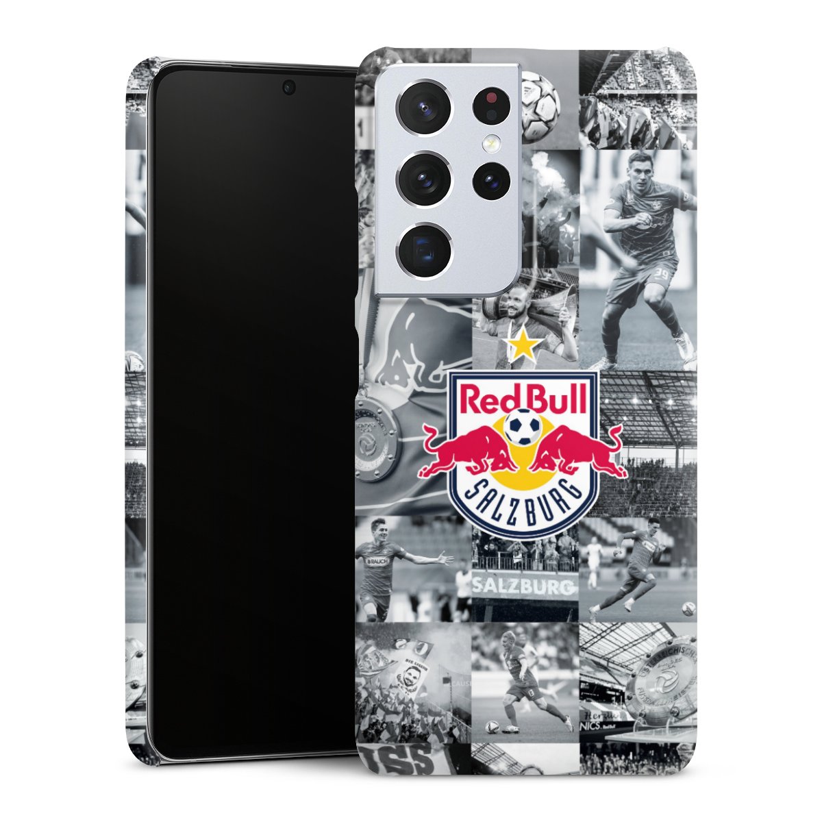Galaxy S21 Ultra 5G Handy Premium Case Smartphone Handyhülle Schutzhülle glänzend Salzburg Fc Red Bull Salzburg Red Bull Premium Case