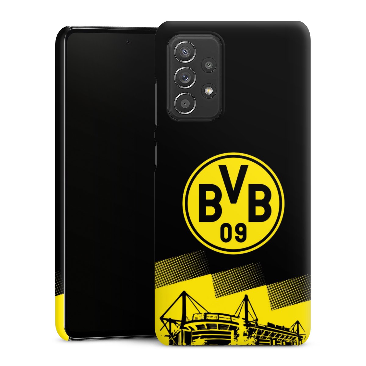 Galaxy A52s 5G Handy Premium Case Smartphone Handyhülle Schutzhülle matt Stadium Borussia Dortmund Bvb Premium Case