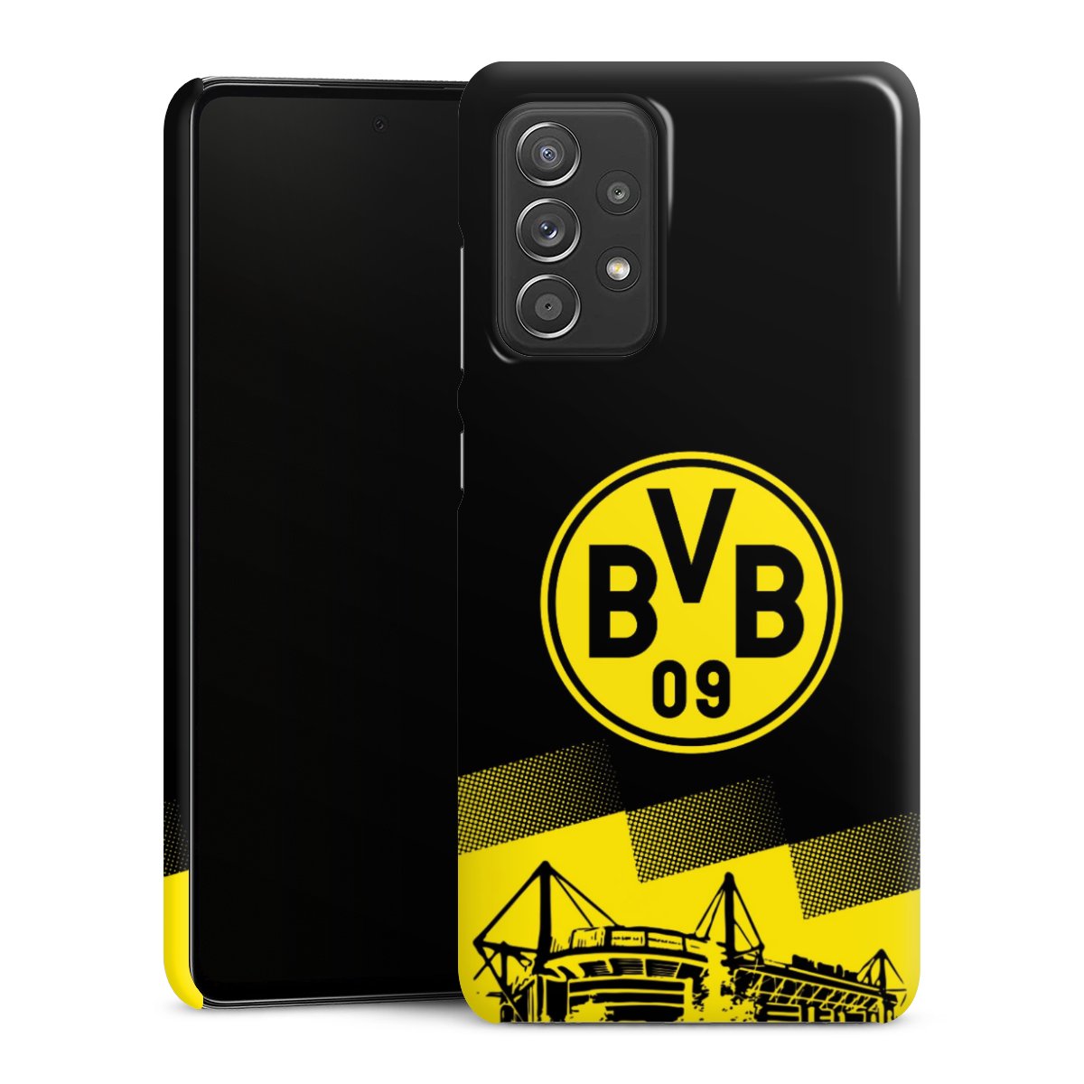 Galaxy A52s 5G Handy Premium Case Smartphone Handyhülle Schutzhülle glänzend Bvb Stadium Borussia Dortmund Premium Case