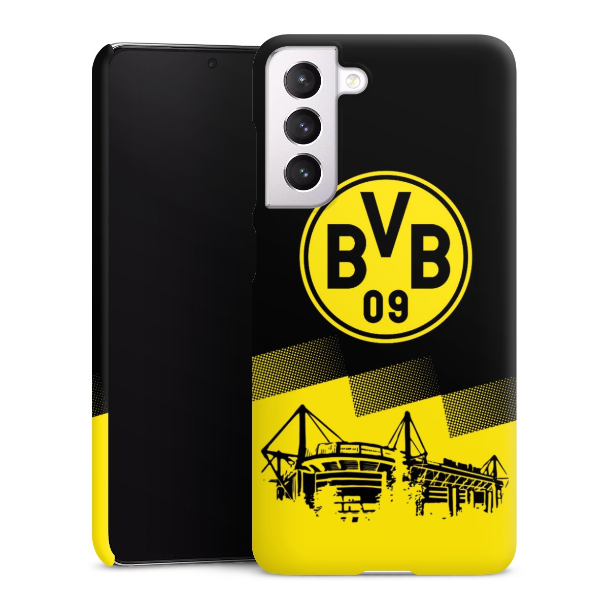Galaxy S21 FE 5G Handy Premium Case Smartphone Handyhülle Schutzhülle matt Stadium Borussia Dortmund Bvb Premium Case