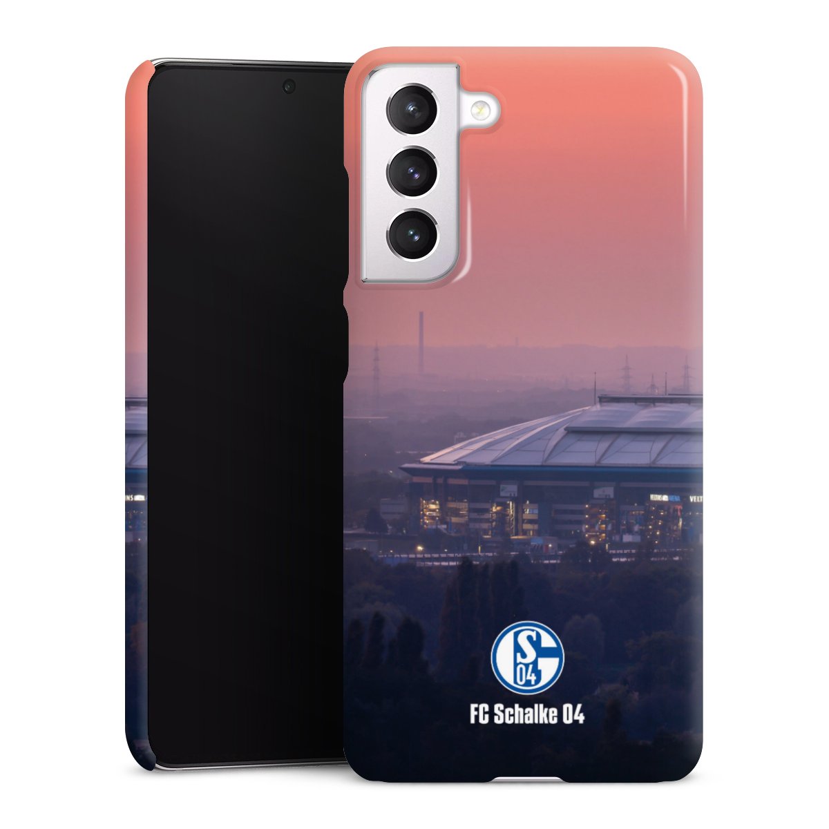 Galaxy S21 FE 5G Handy Premium Case Smartphone Handyhülle Schutzhülle glänzend Stadium Schalke 04 Fc Schalke 04 Premium Case