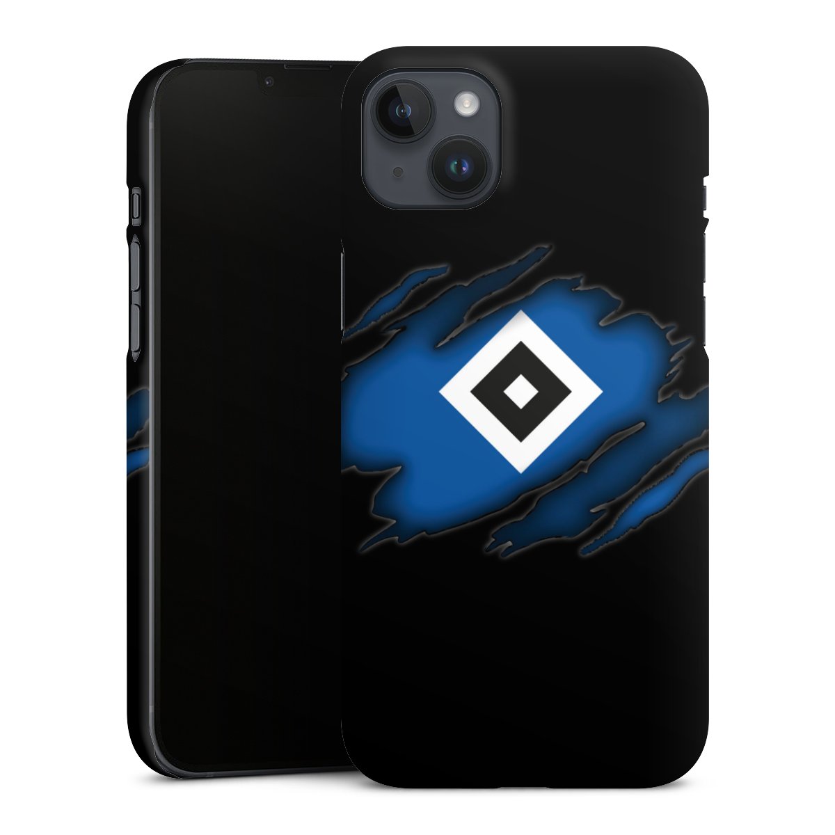 iPhone 14 Plus Handy Premium Case Smartphone Handyhülle Schutzhülle matt Hsv Official Licensed Product Hamburger Sv Premium Case