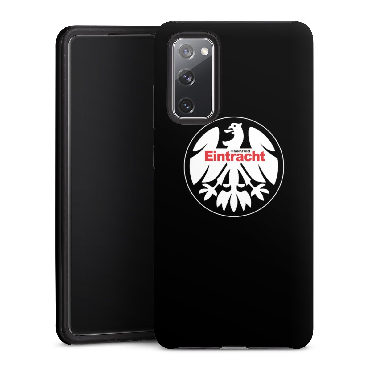 Galaxy S20 FE Handy Panzer Handyhülle robuste Outdoor Hülle Schutzhülle matt Official Licensed Product Sge Eintracht Frankfurt Tough Case