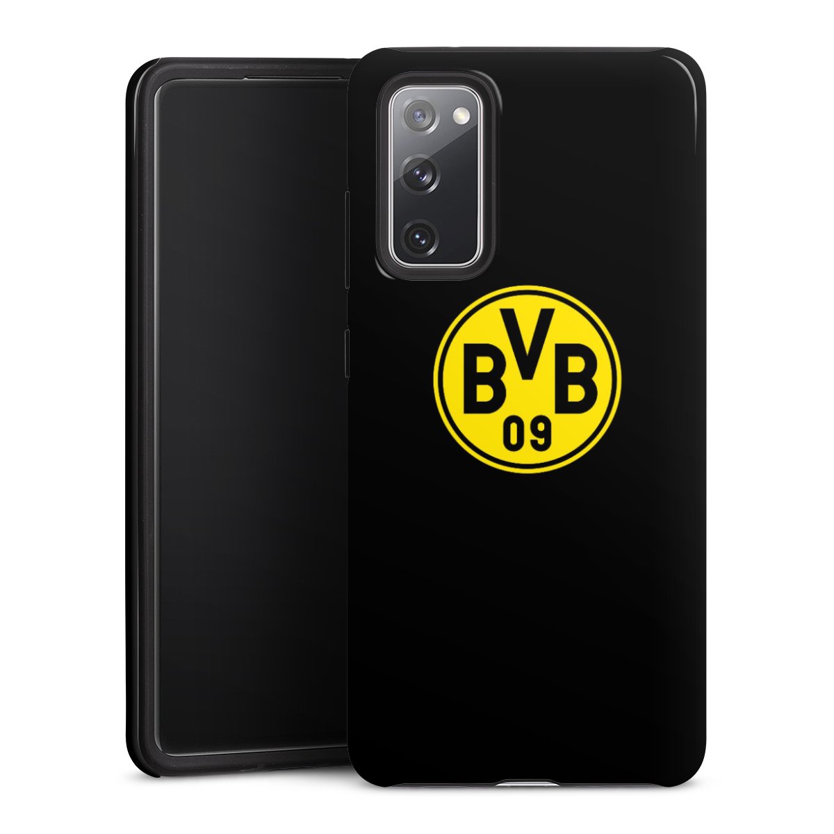 Galaxy S20 FE Handy Panzer Handyhülle robuste Outdoor Hülle Schutzhülle glänzend Bvb Borussia Dortmund Logo Tough Case