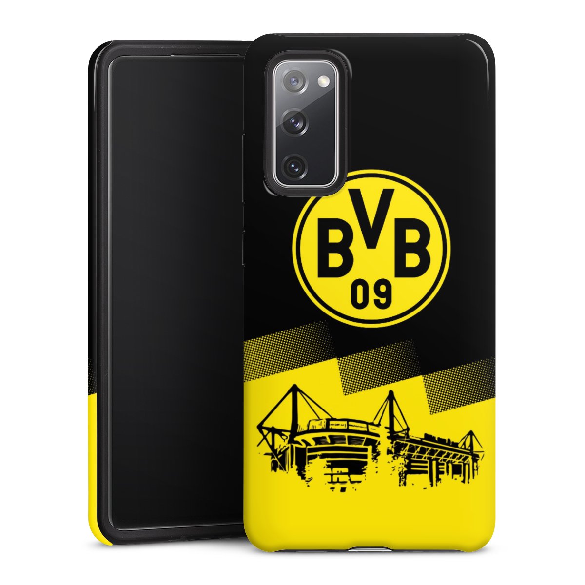 Galaxy S20 FE Handy Panzer Handyhülle robuste Outdoor Hülle Schutzhülle glänzend Stadium Borussia Dortmund Bvb Tough Case