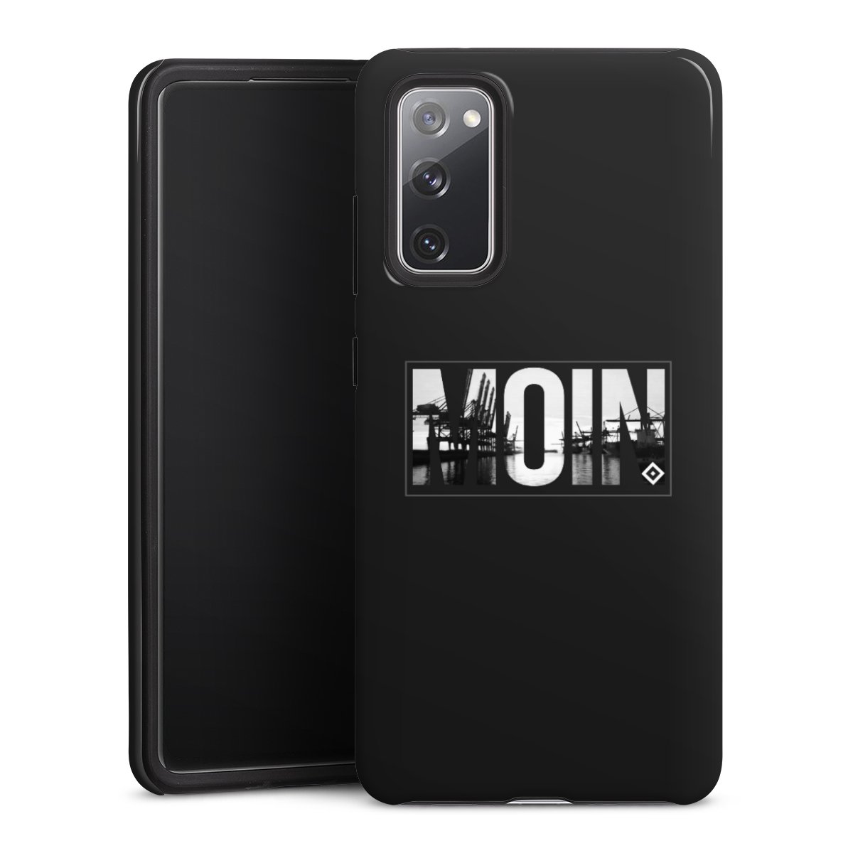 Galaxy S20 FE Handy Panzer Handyhülle robuste Outdoor Hülle Schutzhülle glänzend Hamburger Sv Hsv Official Licensed Product Tough Case