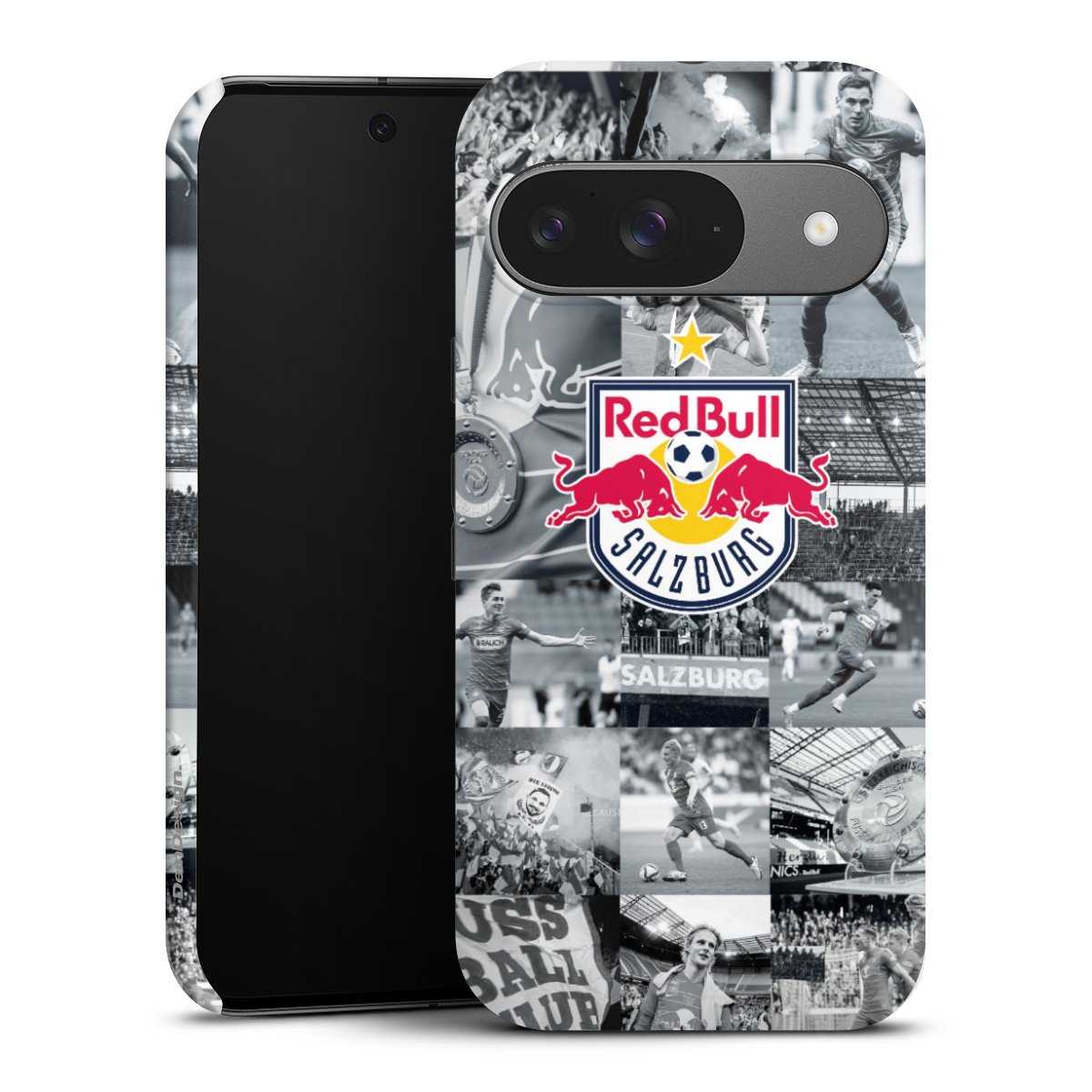 Google Pixel 9 Handy Panzer Handyhülle robuste Outdoor Hülle Schutzhülle matt Fc Red Bull Salzburg Salzburg Red Bull Tough Case