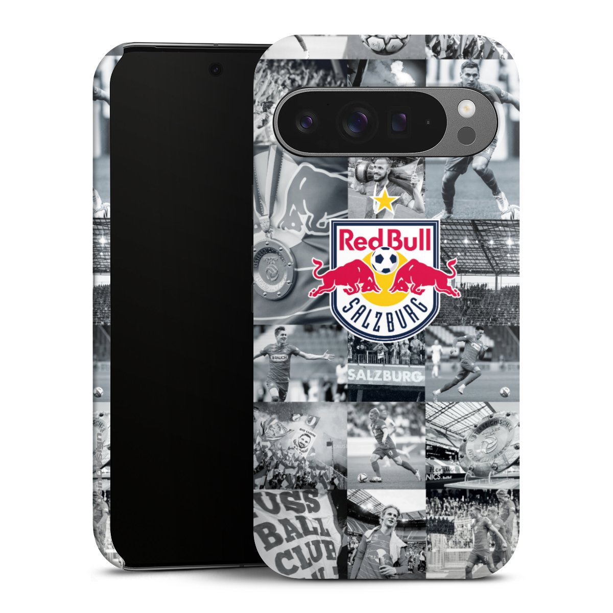 Google Pixel 9 Pro XL Handy Panzer Handyhülle robuste Outdoor Hülle Schutzhülle matt Salzburg Fc Red Bull Salzburg Red Bull Tough Case