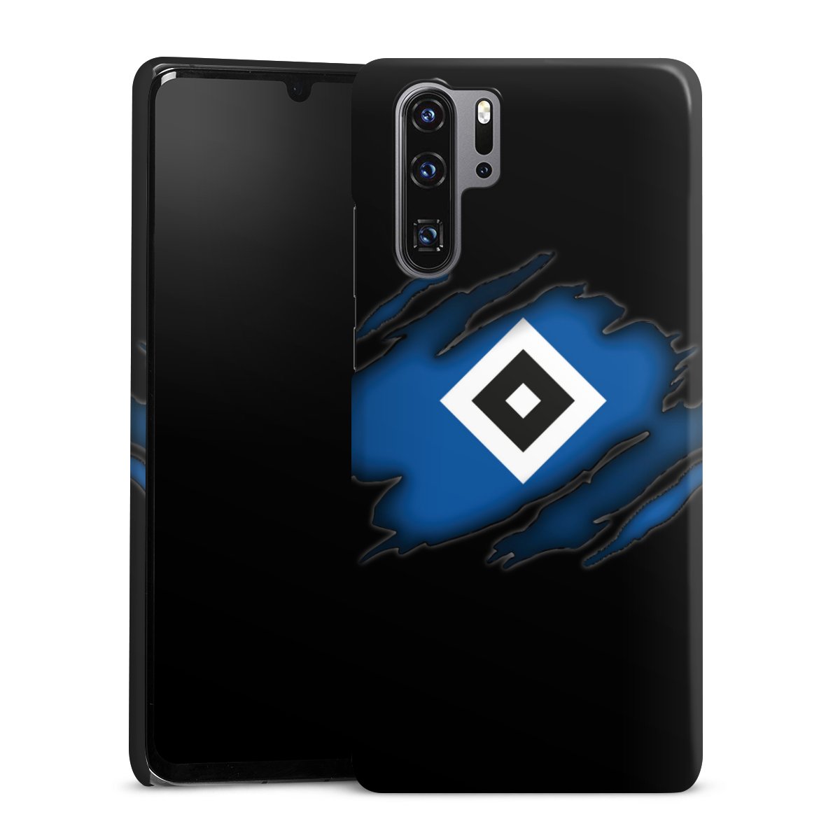 Huawei P30 Pro Handy Premium Case Smartphone Handyhülle Schutzhülle glänzend Official Licensed Product Hsv Hamburger Sv Premium Case