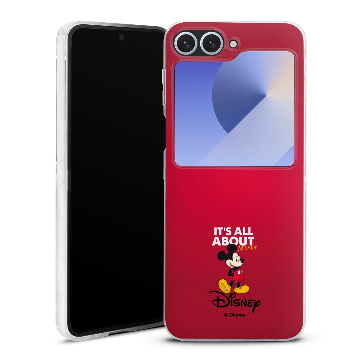 Galaxy Z Flip 6 Handy Hard Case Schutzhülle transparent Smartphone Handy Hülle Disney Official Licensed Product Mouse Hard Case