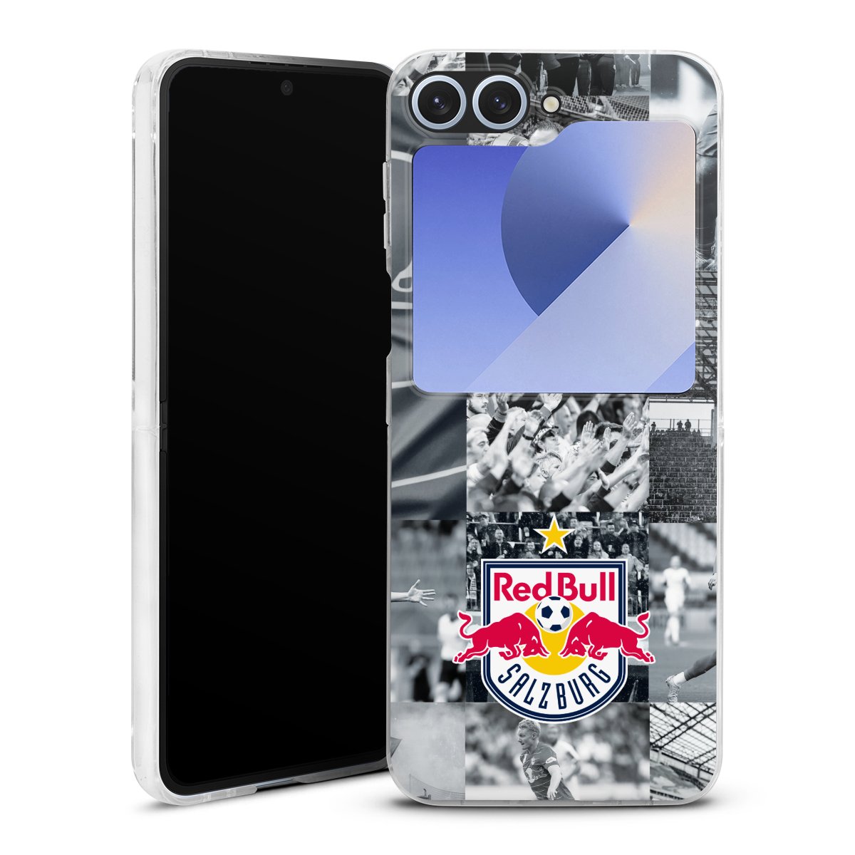 Galaxy Z Flip 6 Handy Hard Case Schutzhülle transparent Smartphone Handy Hülle Salzburg Fc Red Bull Salzburg Red Bull Hard Case