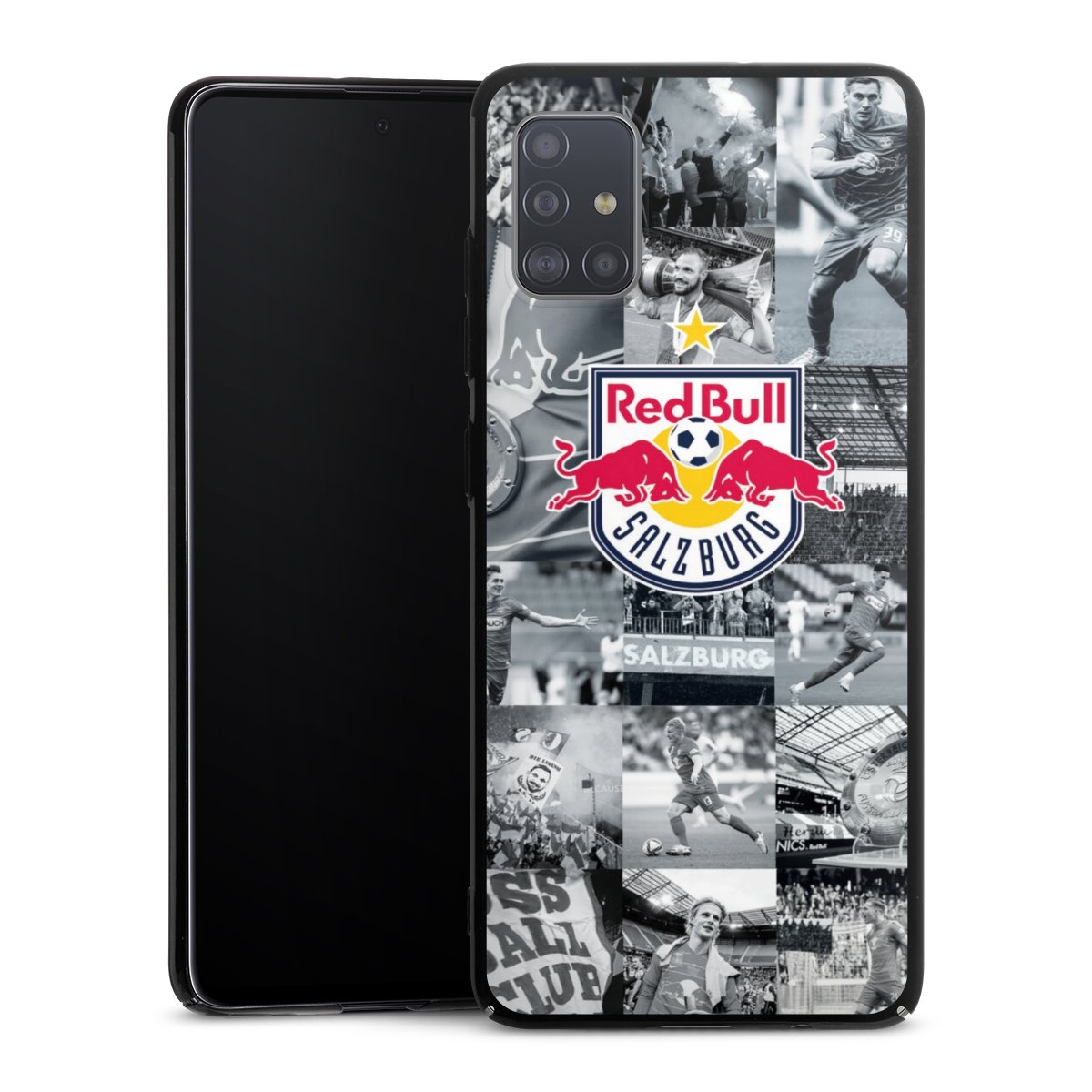 Galaxy A51 Handy Hard Case Schutzhülle schwarz Smartphone Backcover Salzburg Fc Red Bull Salzburg Red Bull Hard Case