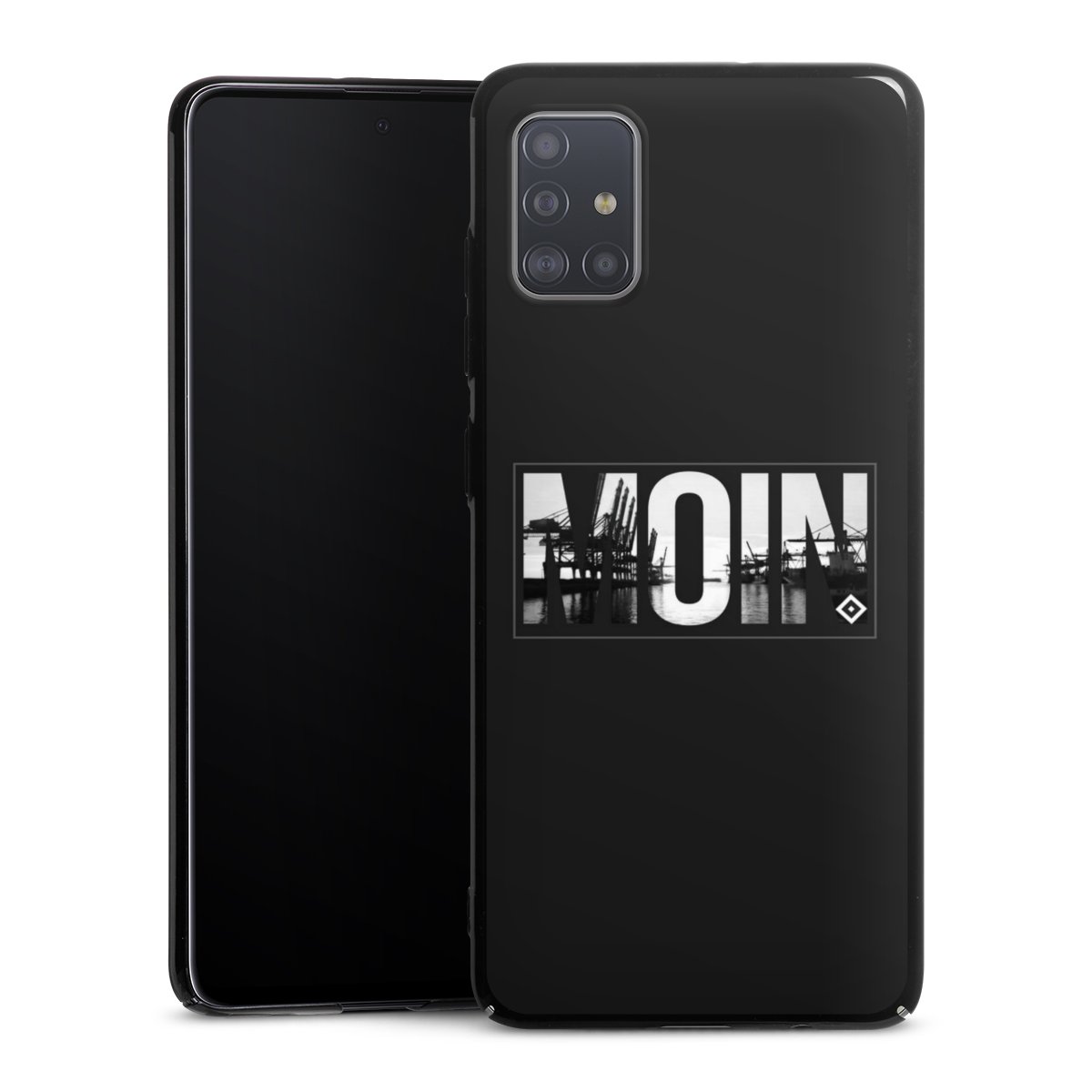 Galaxy A51 Handy Hard Case Schutzhülle schwarz Smartphone Backcover Official Licensed Product Hamburger Sv Hsv Hard Case