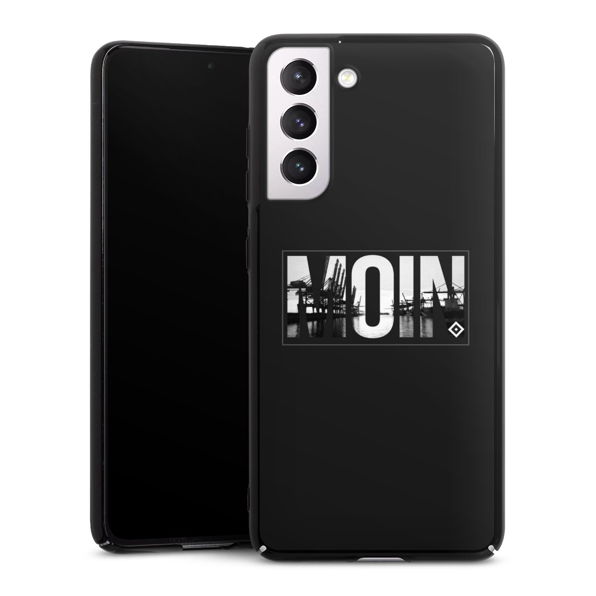 Galaxy S21 FE 5G Handy Hard Case Schutzhülle schwarz Smartphone Backcover Hamburger Sv Hsv Official Licensed Product Hard Case