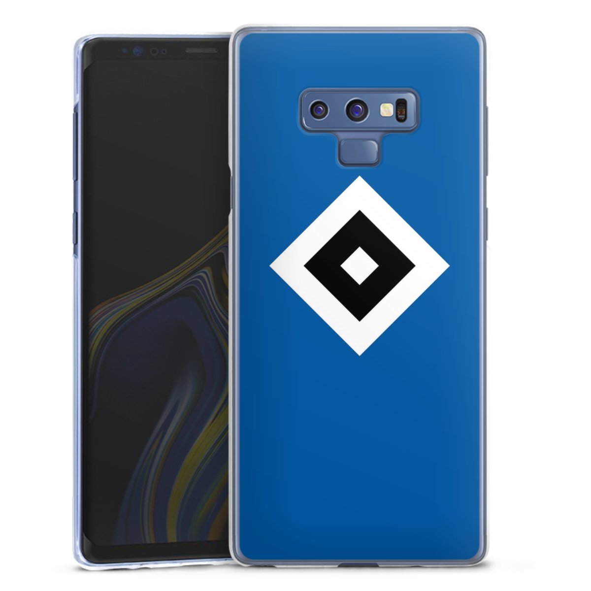 Galaxy Note 9 Handy Hard Case Schutzhülle transparent Smartphone Handy Hülle Hsv Logo Hamburger Sv Hard Case