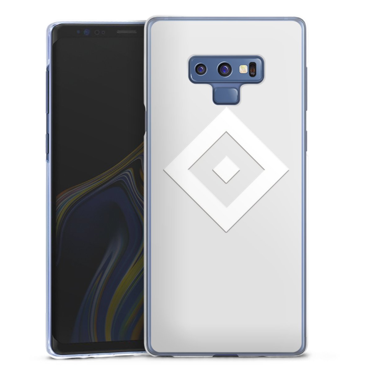 Galaxy Note 9 Handy Hard Case Schutzhülle transparent Smartphone Handy Hülle Hamburger Sv Coat Of Arms Hsv Hard Case