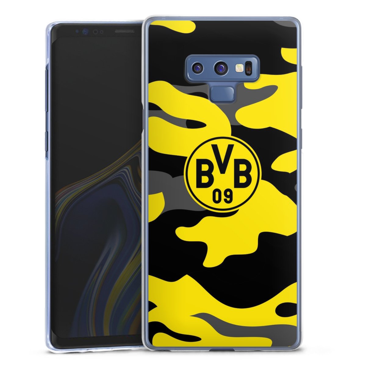 Galaxy Note 9 Handy Hard Case Schutzhülle transparent Smartphone Handy Hülle Merchandise Borussia Dortmund Bvb Hard Case