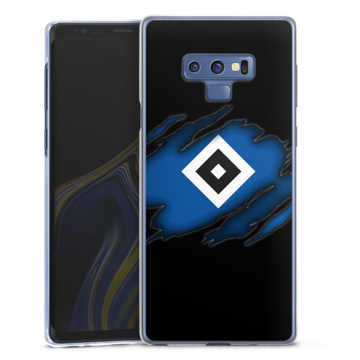 Galaxy Note 9 Handy Hard Case Schutzhülle transparent Smartphone Handy Hülle Hsv Hamburger Sv Official Licensed Product Hard Case