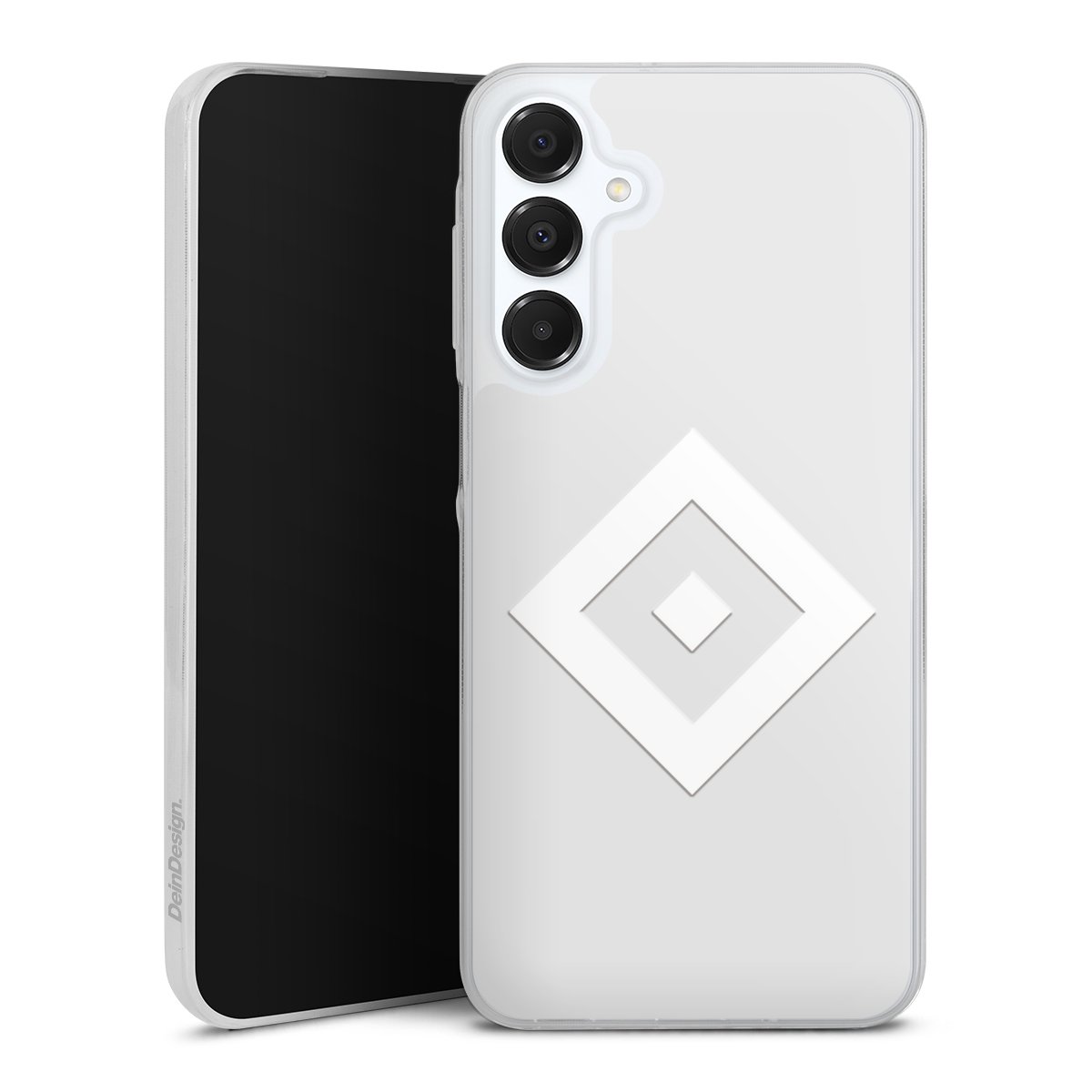 Galaxy A16 5G Handy Slim Case Silikon Handyhülle transparent Hülle extra dünn Coat Of Arms Hsv Hamburger Sv Silikon Slim Case