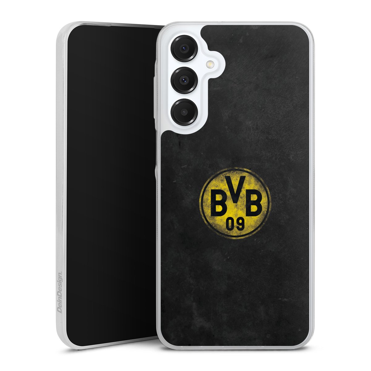 Galaxy A16 5G Handy Slim Case Silikon Handyhülle transparent Hülle extra dünn Borussia Dortmund Bvb Merchandise Silikon Slim Case