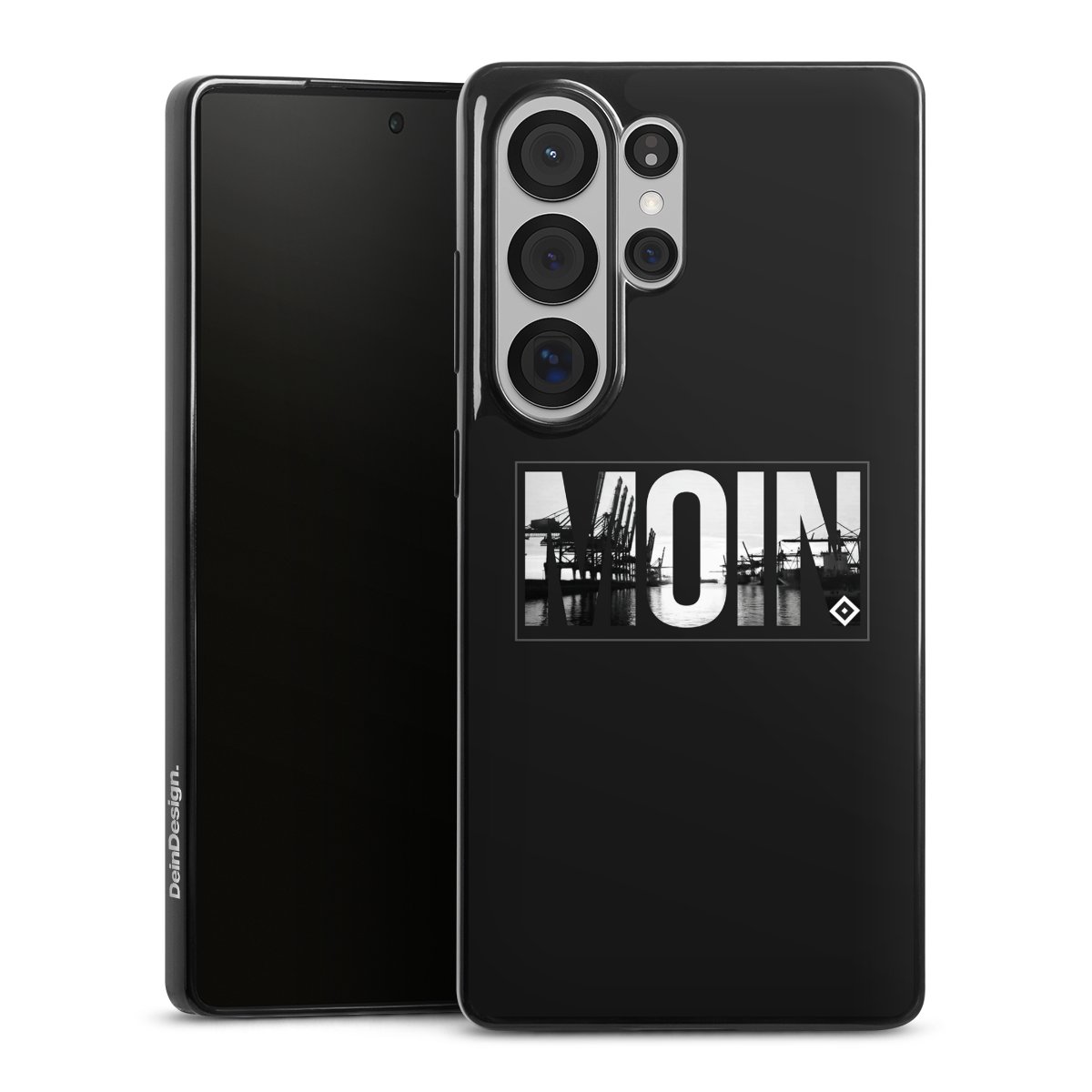 Galaxy S25 Ultra Handy Slim Case extra dünn Silikon Handyhülle schwarz Hülle Hamburger Sv Hsv Official Licensed Product Silikon Slim Case