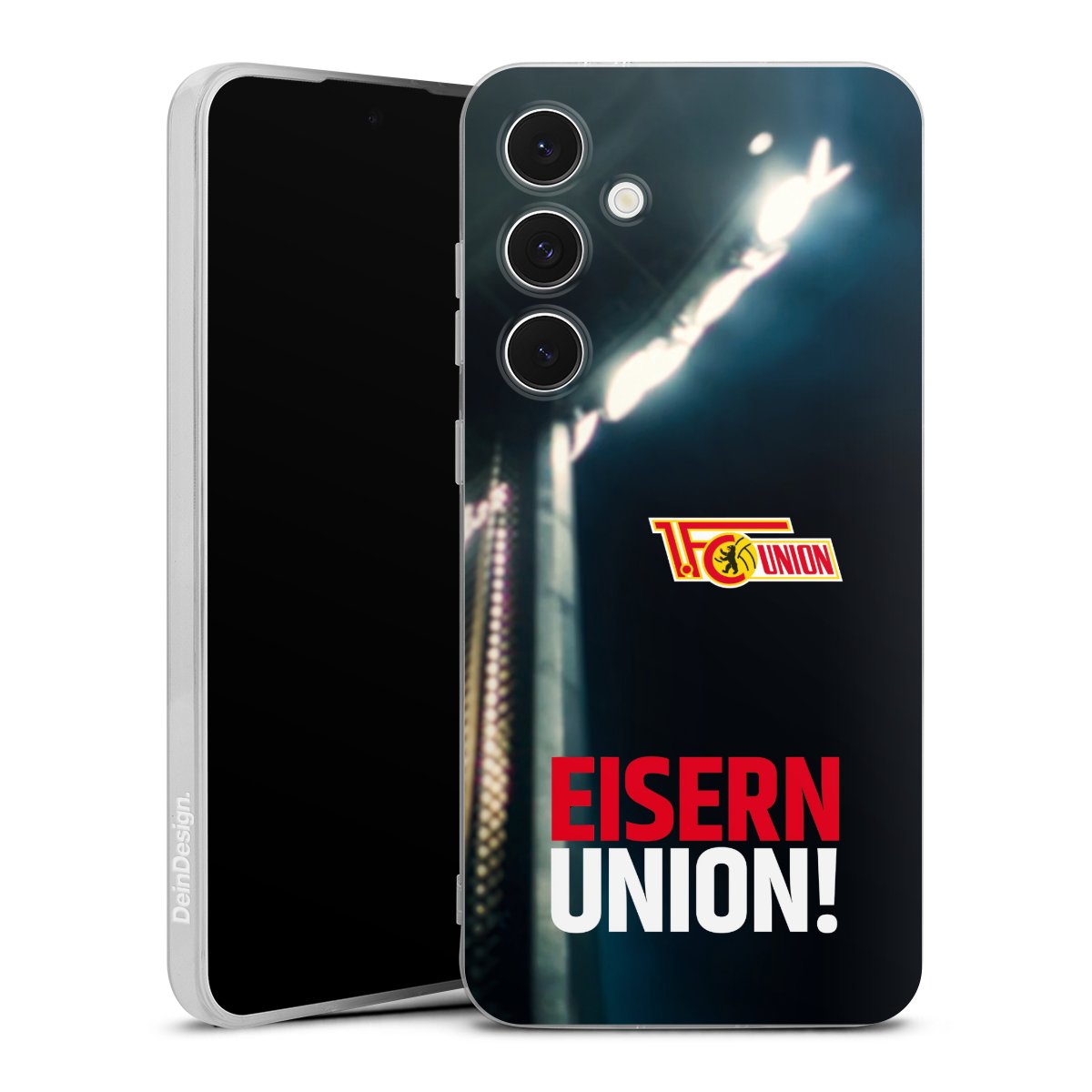 Galaxy S24 FE 5G Handy Silikon Hülle Case transparent Handyhülle Soccer 1. Fc Union Berlin Merchandise Silikon Case